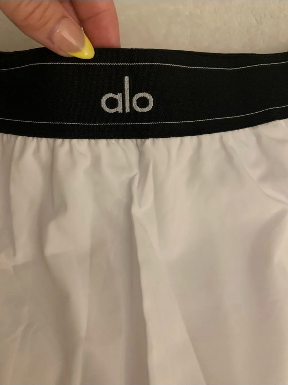 ALO Yoga Match Point Tennis 🎾 Skirt•SMALL•WHITE• BNWOT